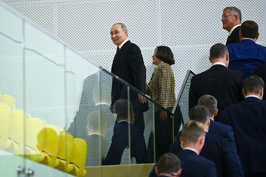 Рабочая поездка президента Владимира Путина в Приволжский федеральный округ