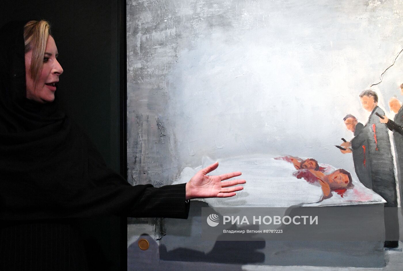 Персональная выставка Аиши Каддафи "Дочь Ливии"