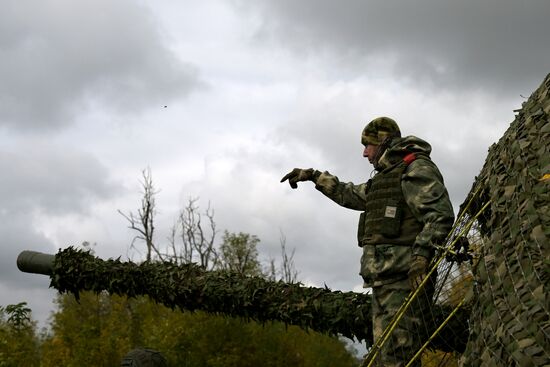 Боевая работа танкистов ЦВО на Покровском направлении