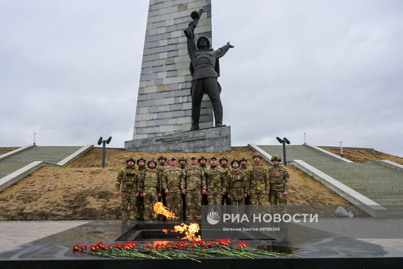 Награждение военнослужащих группировки "Центр" в день военного связиста