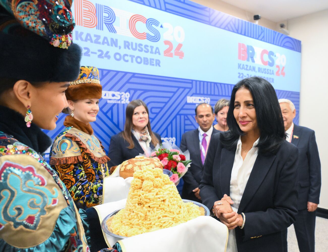 XVI саммит БРИКС. Прилет первого заместителя министра иностранных дел Шри-Ланки Аруни Виджевардане