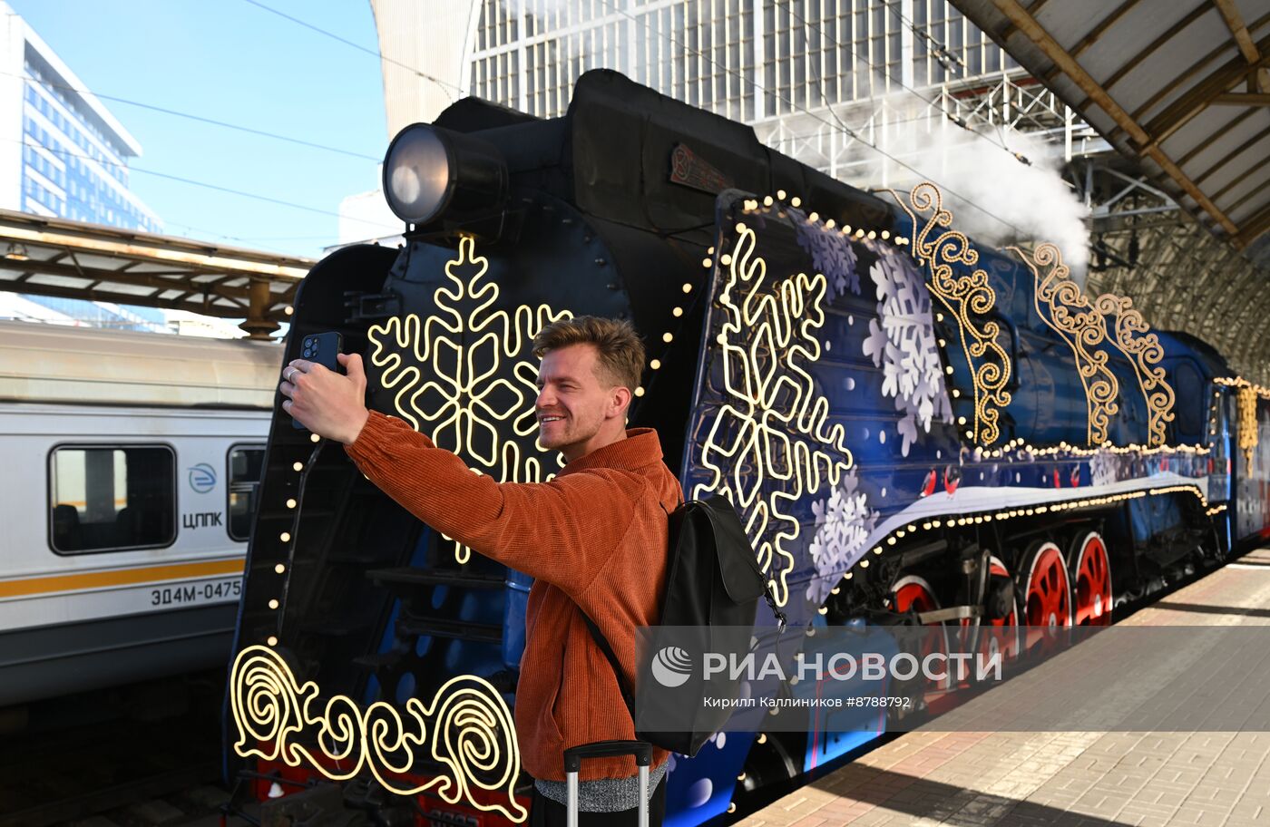 Презентация "Поезда Деда Мороза"