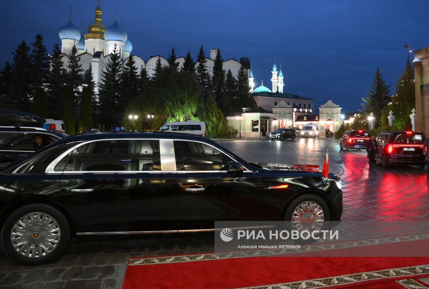 XVI саммит БРИКС. Встреча президента Владимира Путина и председателя КНР Си Цзиньпина