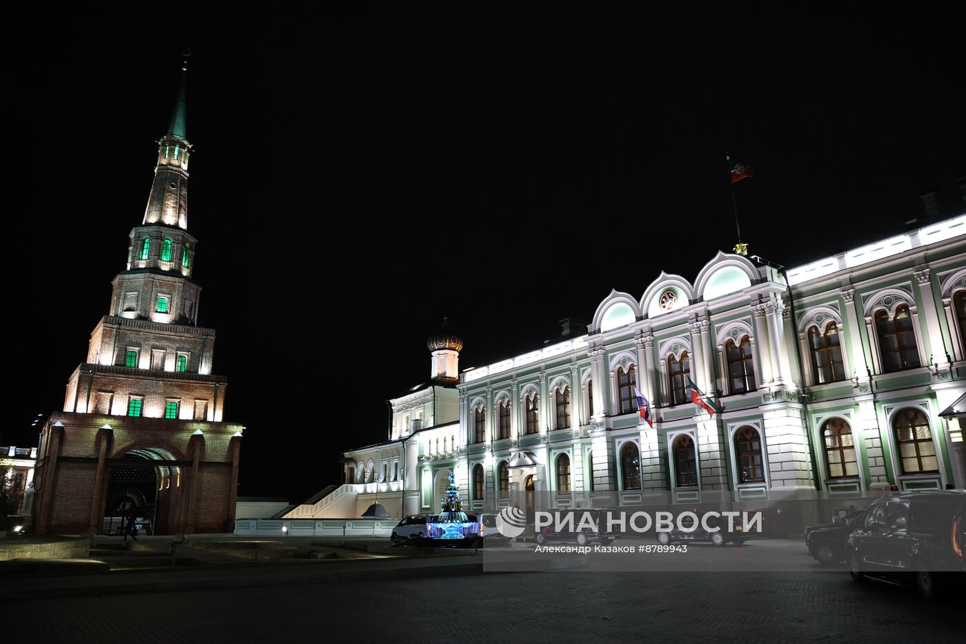 XVI саммит БРИКС. Встреча президента РФ В. Путина и президента Египта Абделя Фаттаха ас-Сиси