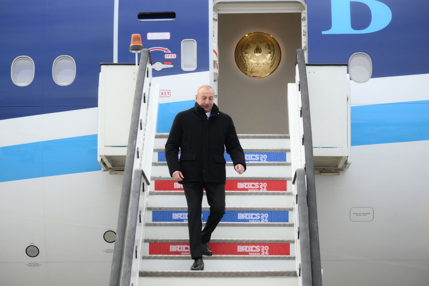 XVI саммит БРИКС. Прилет президента Азербайджана Ильхама Алиева