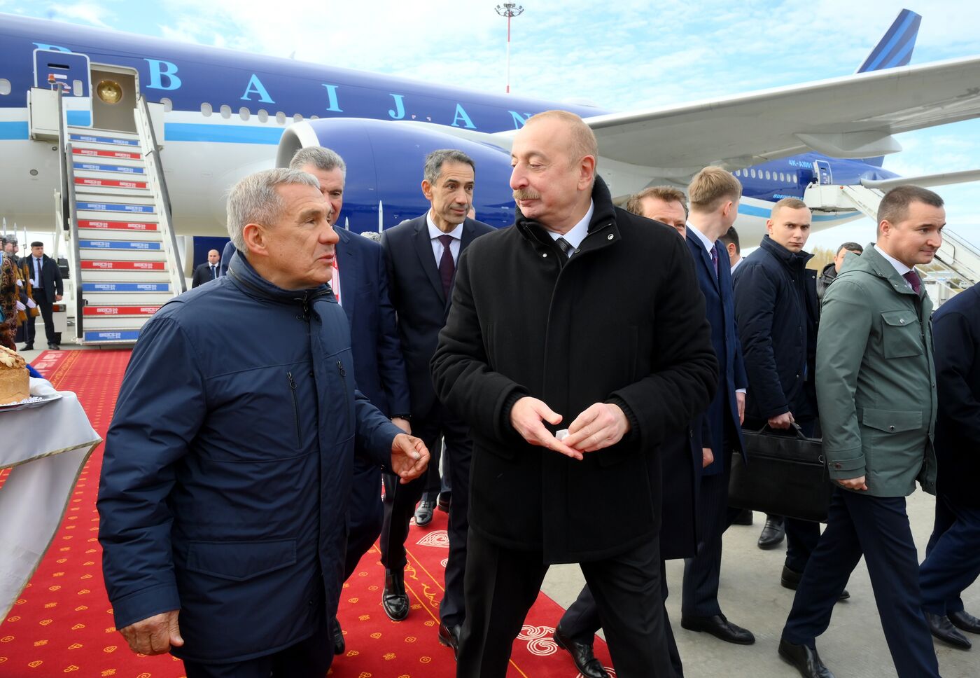 XVI саммит БРИКС. Прилет президента Азербайджана Ильхама Алиева