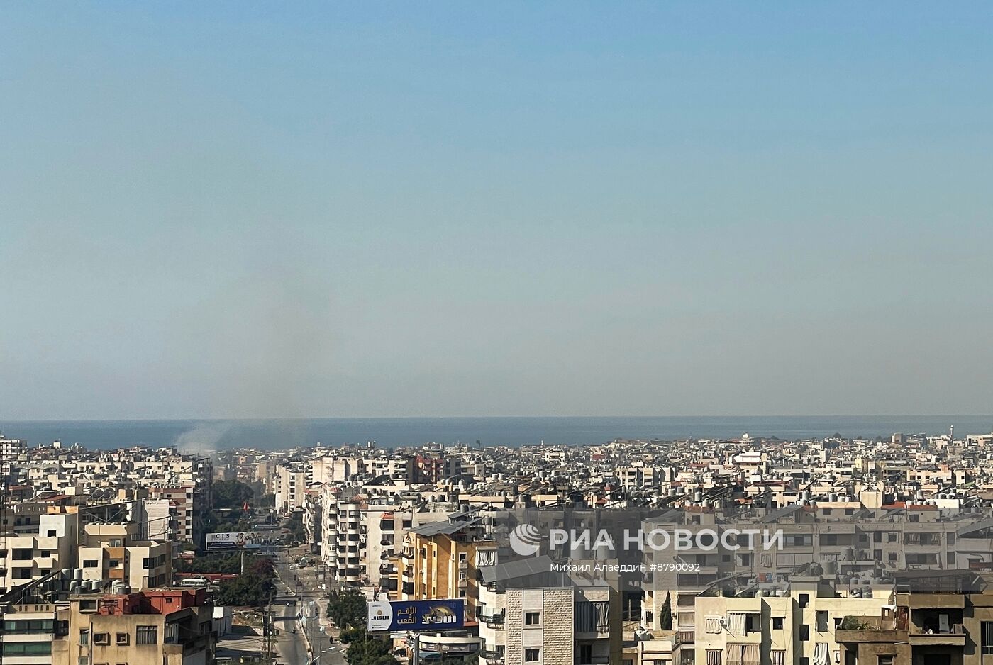 Виды южной части пригорода Бейрута