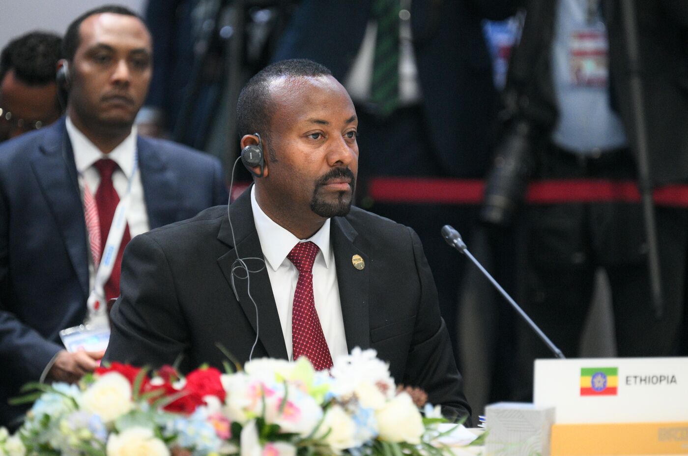 XVI саммит БРИКС. Заседание глав делегаций стран БРИКС в узком составе