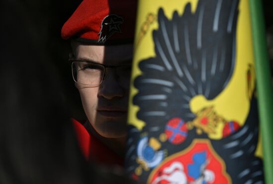 Возложение цветов ко Дню освобождения города Мелитополь