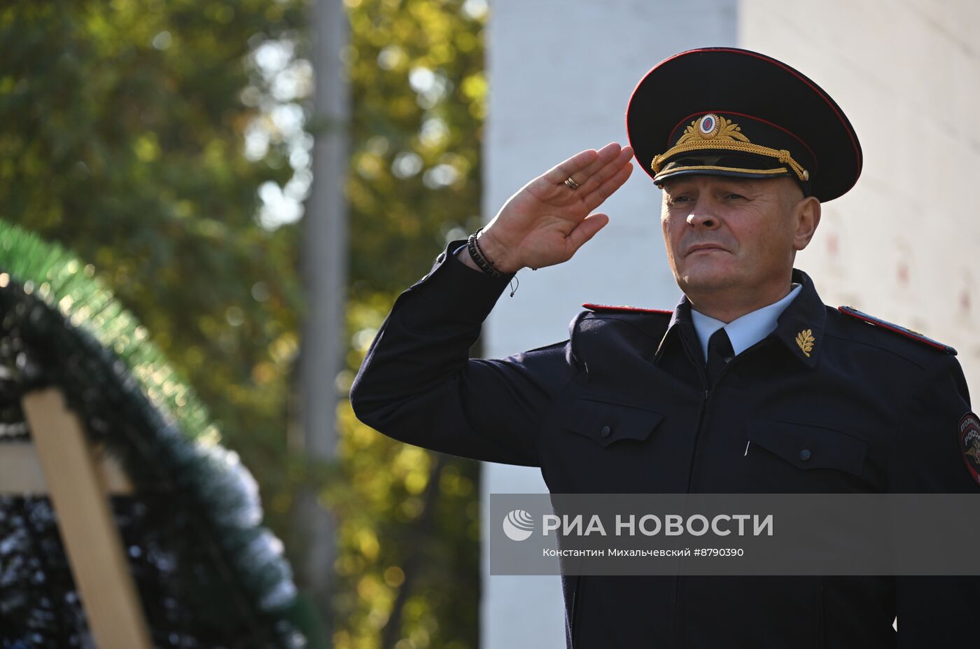 Возложение цветов ко Дню освобождения города Мелитополь