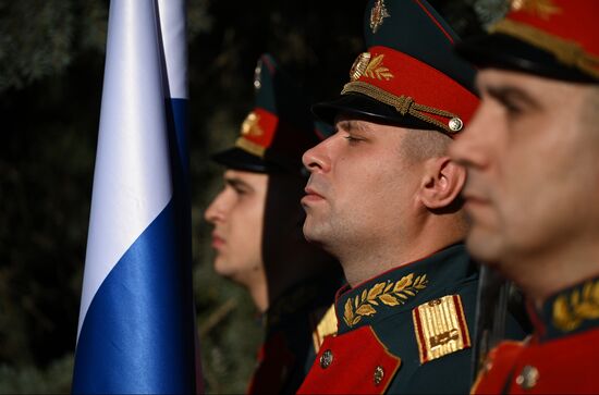 Возложение цветов ко Дню освобождения города Мелитополь