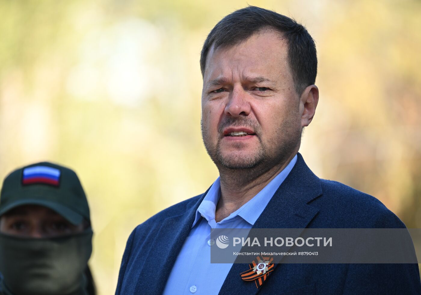 Возложение цветов ко Дню освобождения города Мелитополь