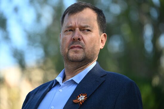 Возложение цветов ко Дню освобождения города Мелитополь