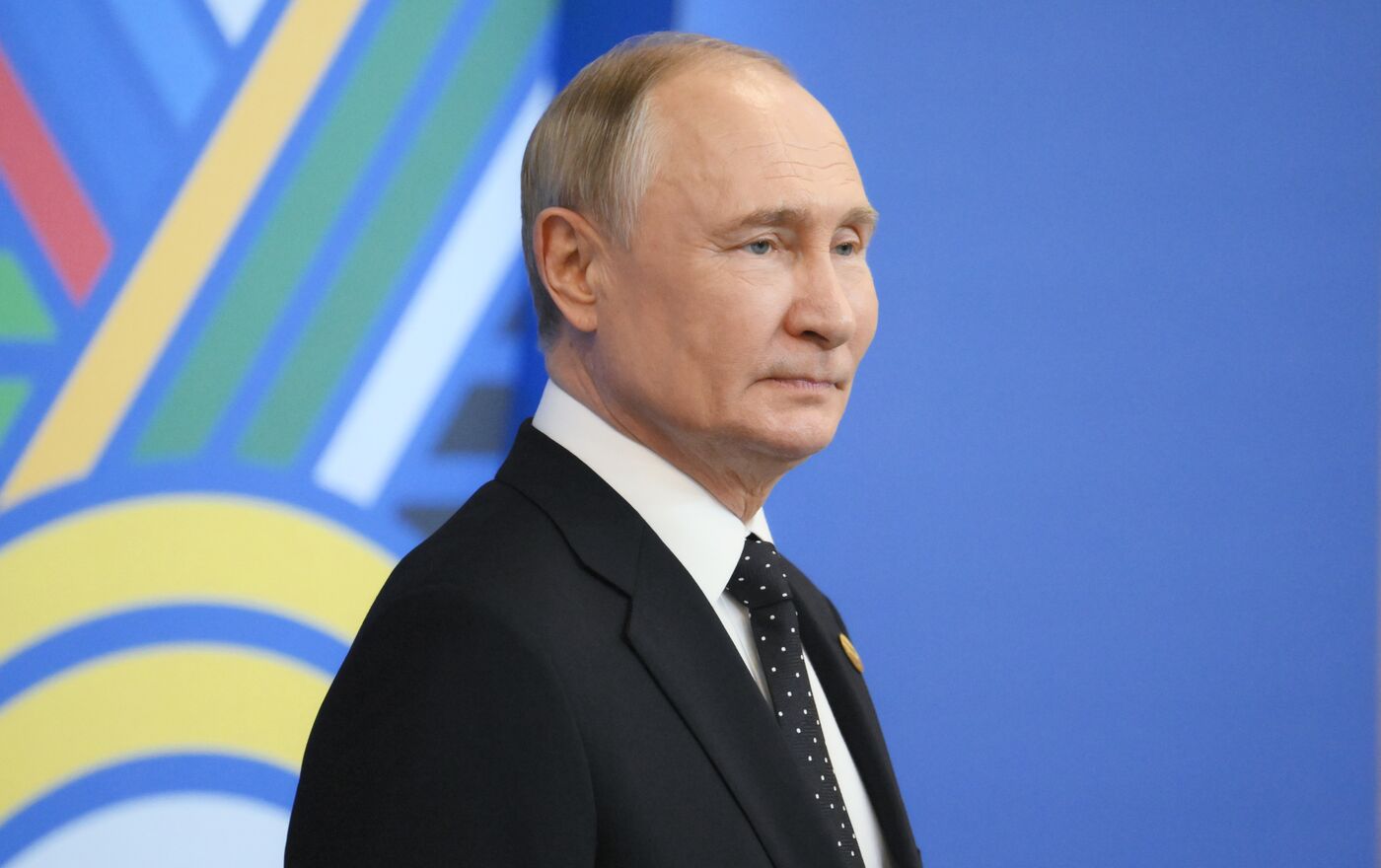 XVI саммит БРИКС. Церемония официальной встречи президентом РФ В. Путиным глав делегаций стран БРИКС