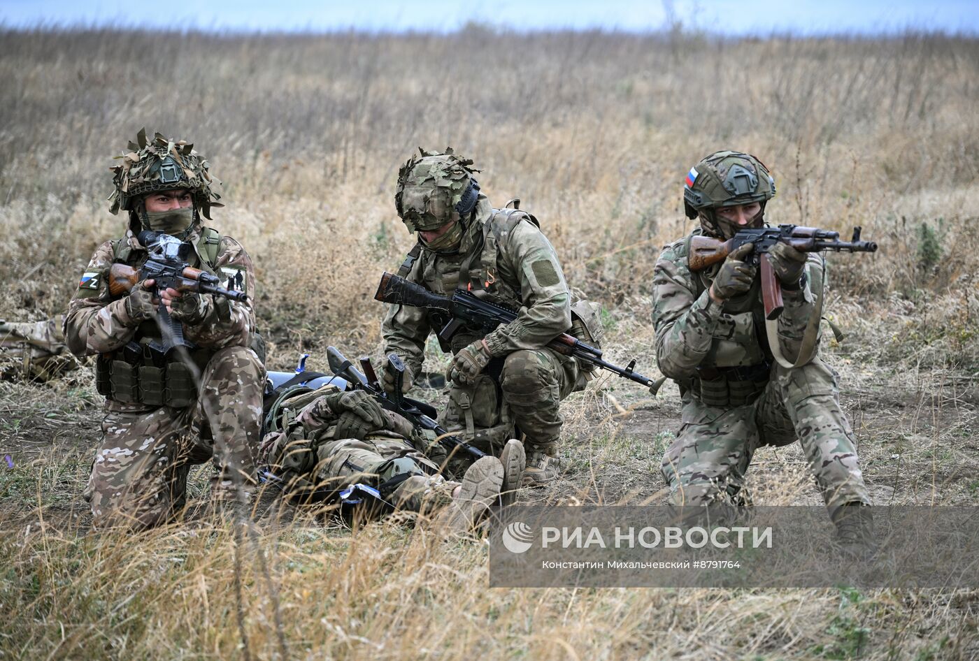 Подготовка новобранцев 1430 гвардейского полка на Запорожском направлении