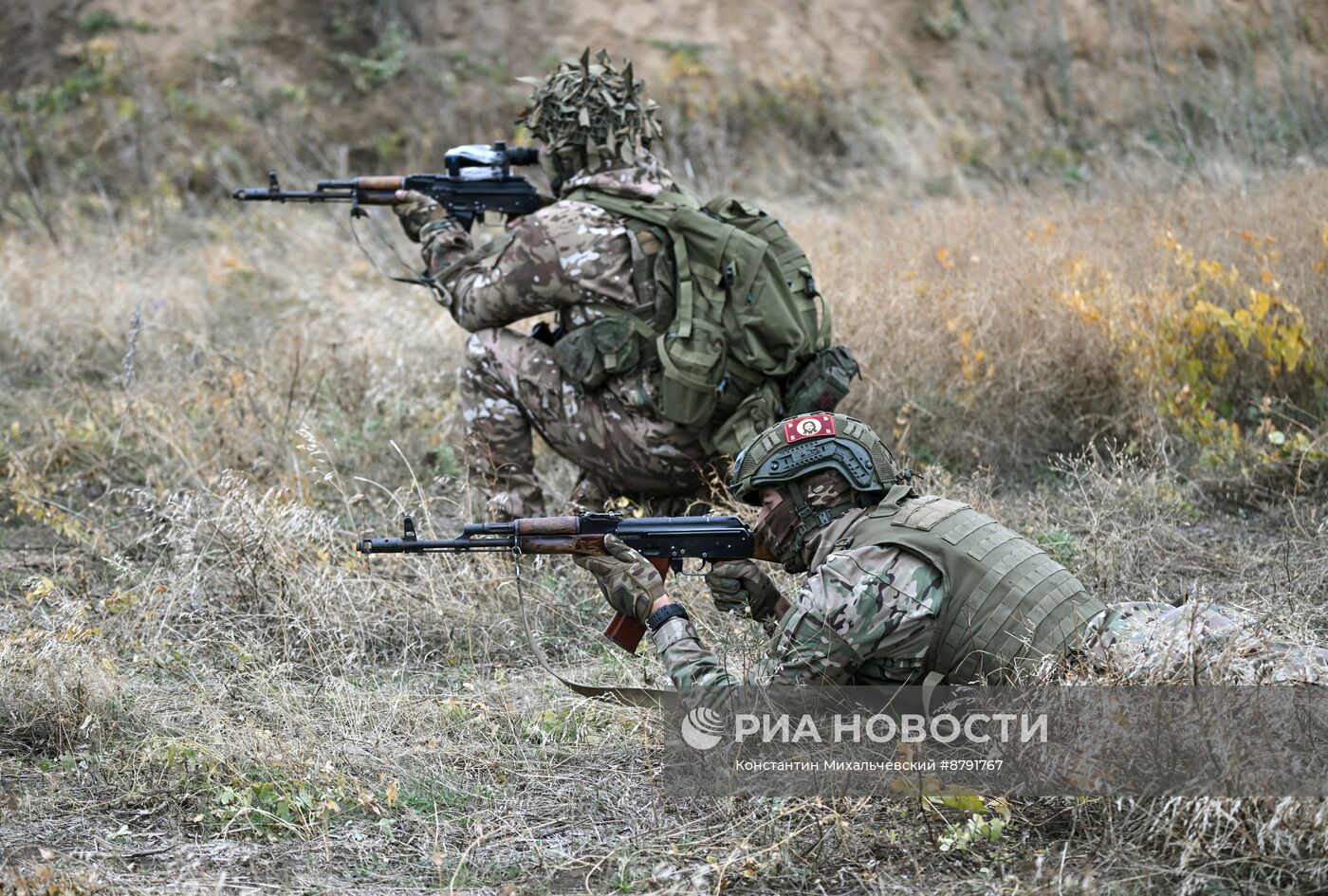 Подготовка новобранцев 1430 гвардейского полка на Запорожском направлении