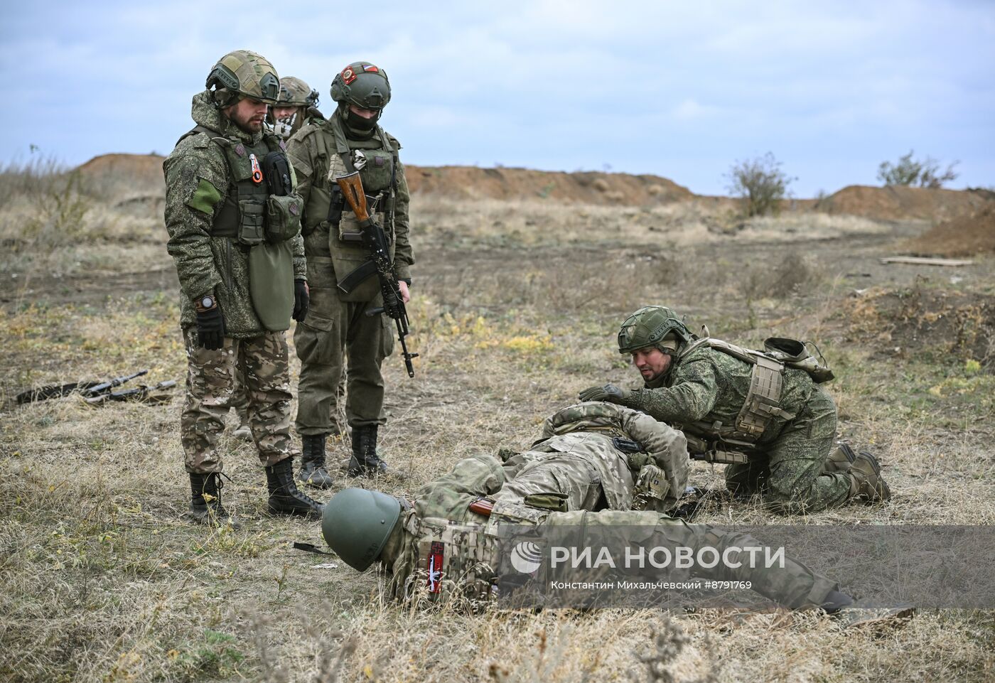 Подготовка новобранцев 1430 гвардейского полка на Запорожском направлении