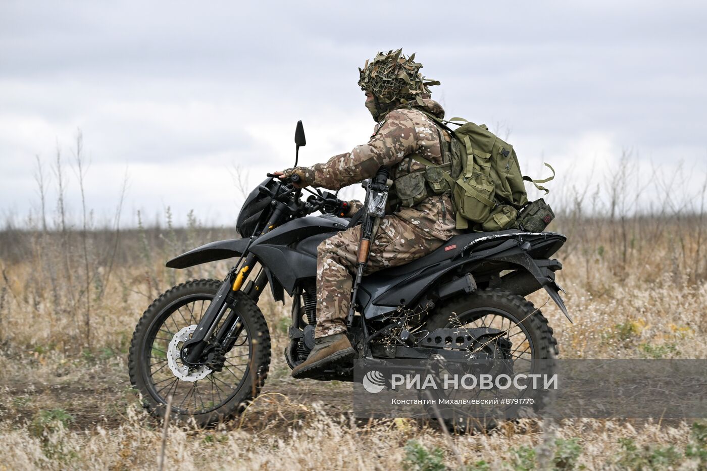 Подготовка новобранцев 1430 гвардейского полка на Запорожском направлении