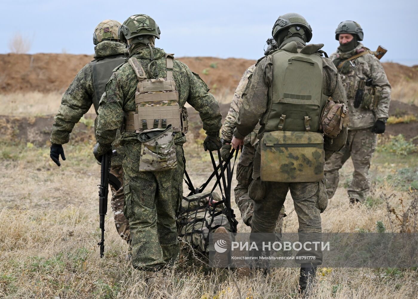 Подготовка новобранцев 1430 гвардейского полка на Запорожском направлении