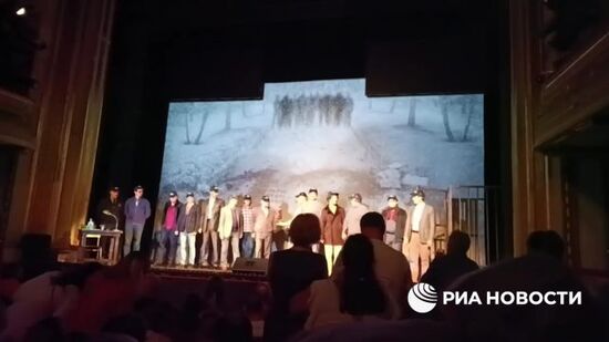 Премьера спектакля "12" в Национальном театре в Белграде