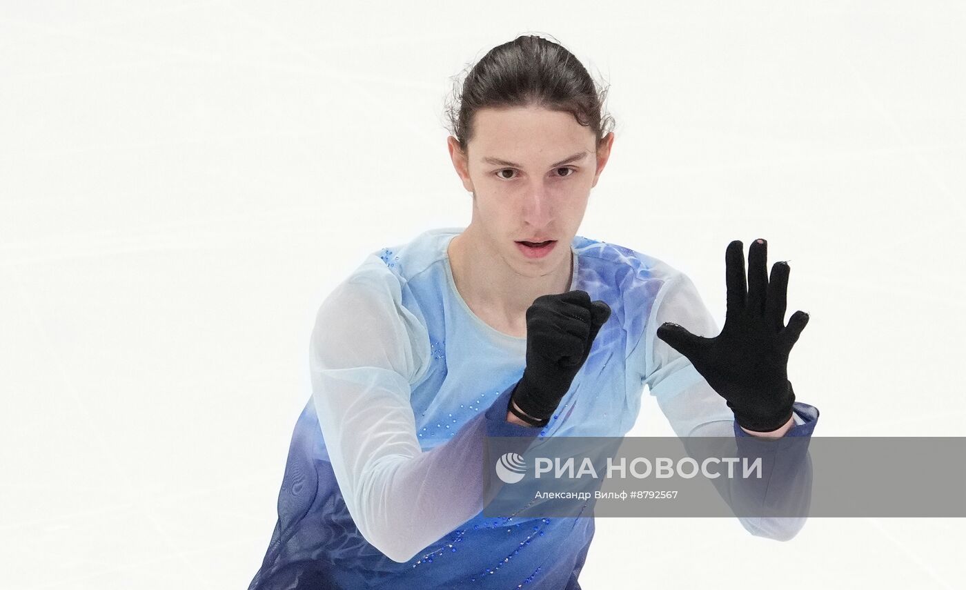 Фигурное катание. Гран-при России. Первый этап. Мужчины. Произвольная программа