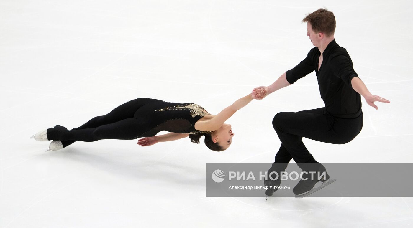 Фигурное катание. Гран-при России. Первый этап. Пары. Произвольная программа
