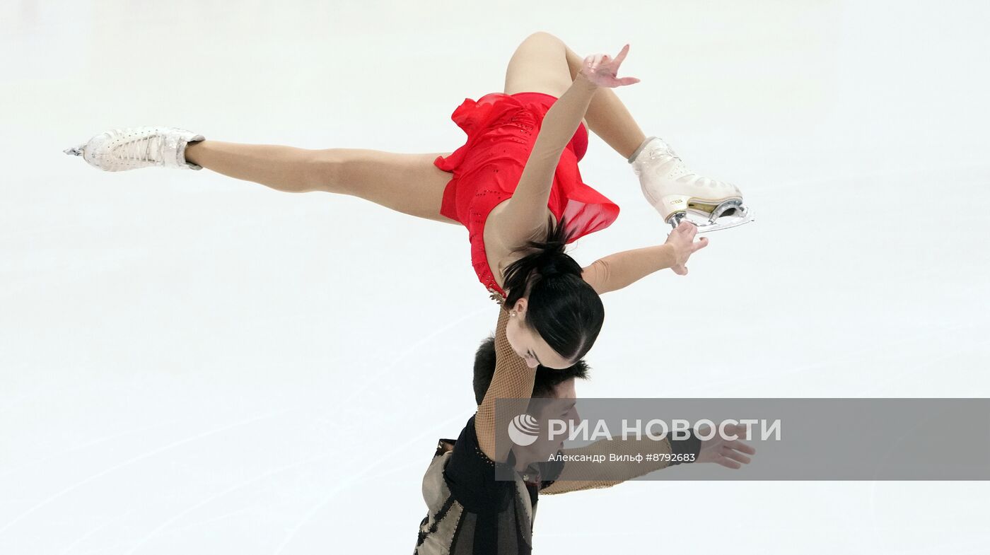 Фигурное катание. Гран-при России. Первый этап. Пары. Произвольная программа