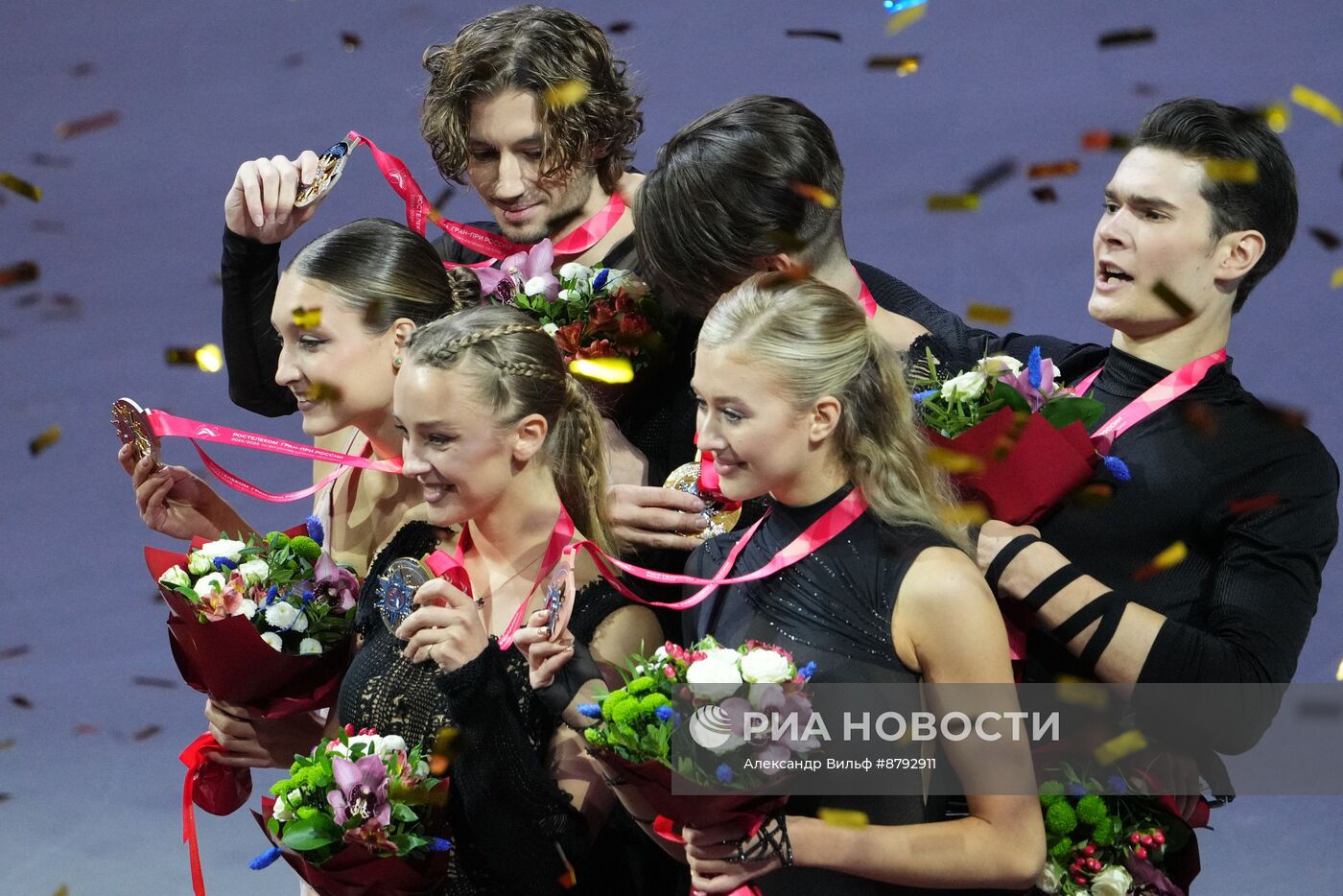 Фигурное катание. Гран-при России. Первый этап. Церемония награждения