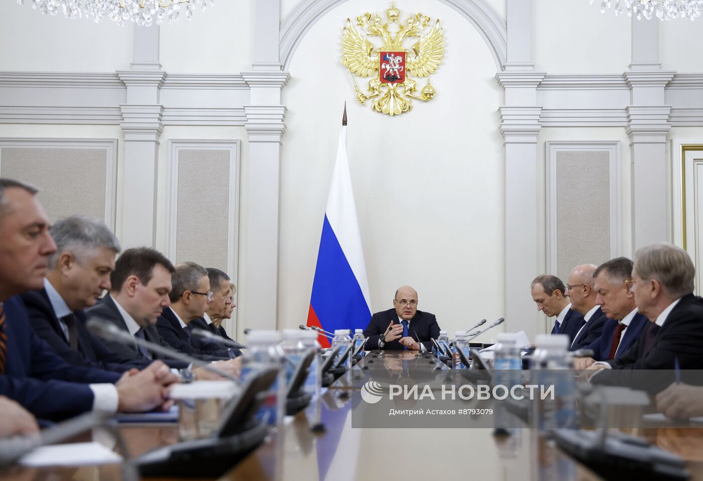 Премьер-министр Михаил Мишустин провел совещание с вице-премьерами РФ