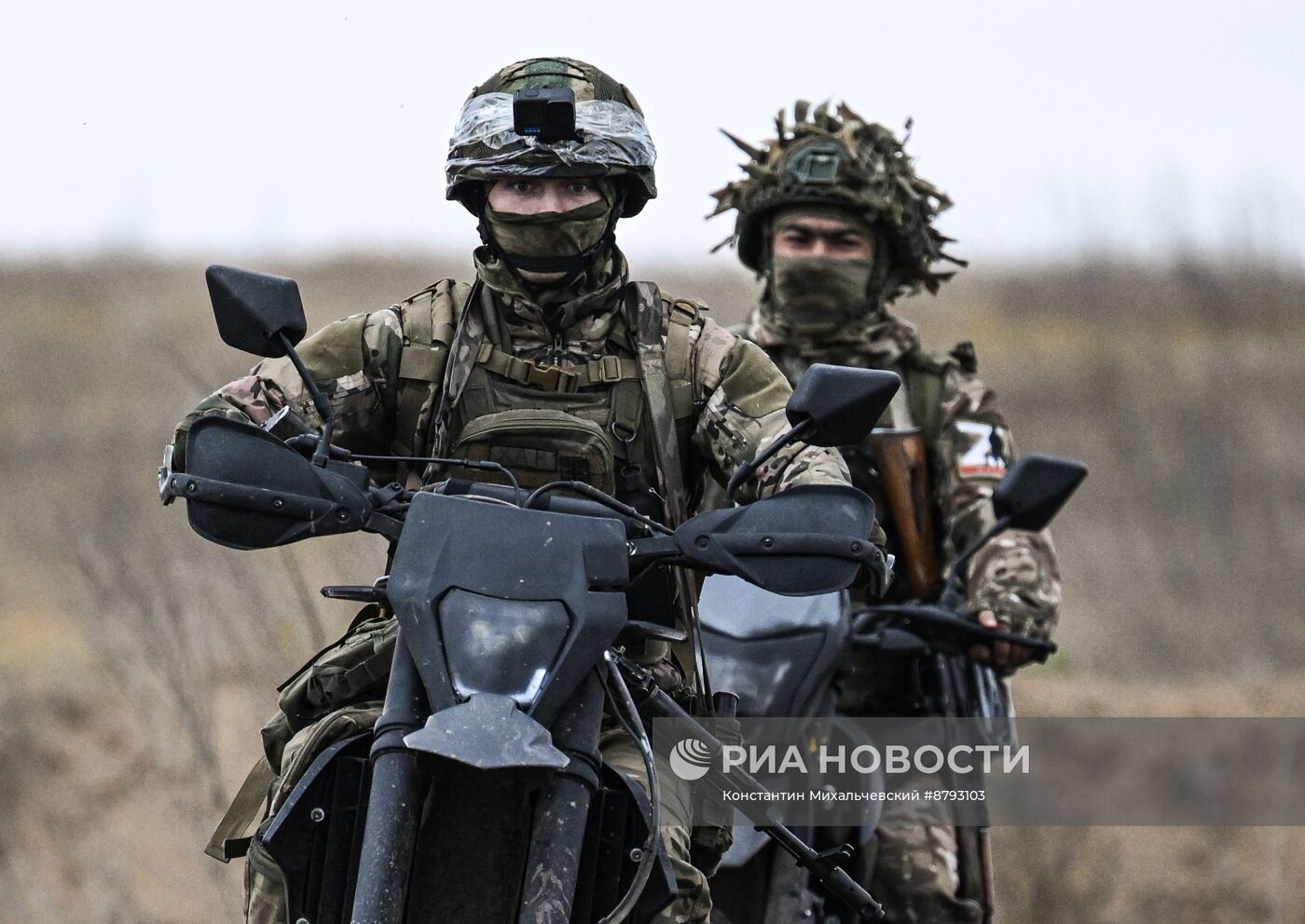 Подготовка новобранцев 1430 гвардейского полка на Запорожском направлении