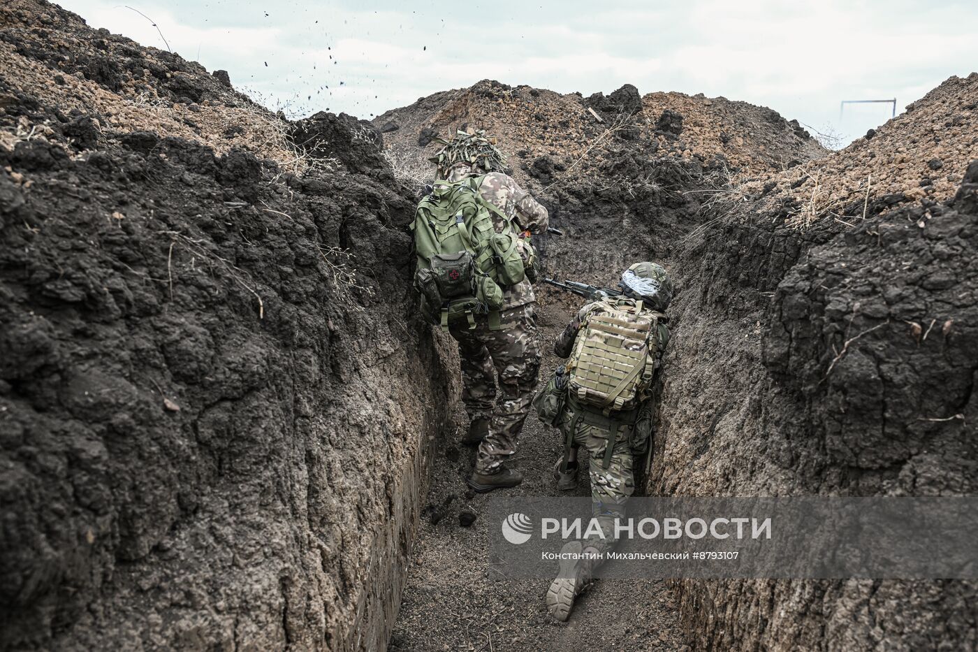 Подготовка новобранцев 1430 гвардейского полка на Запорожском направлении