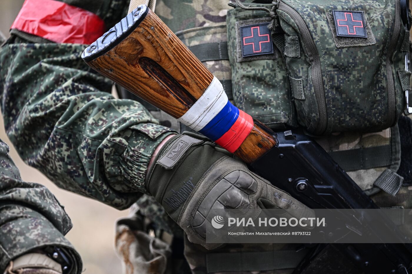 Подготовка новобранцев 1430 гвардейского полка на Запорожском направлении