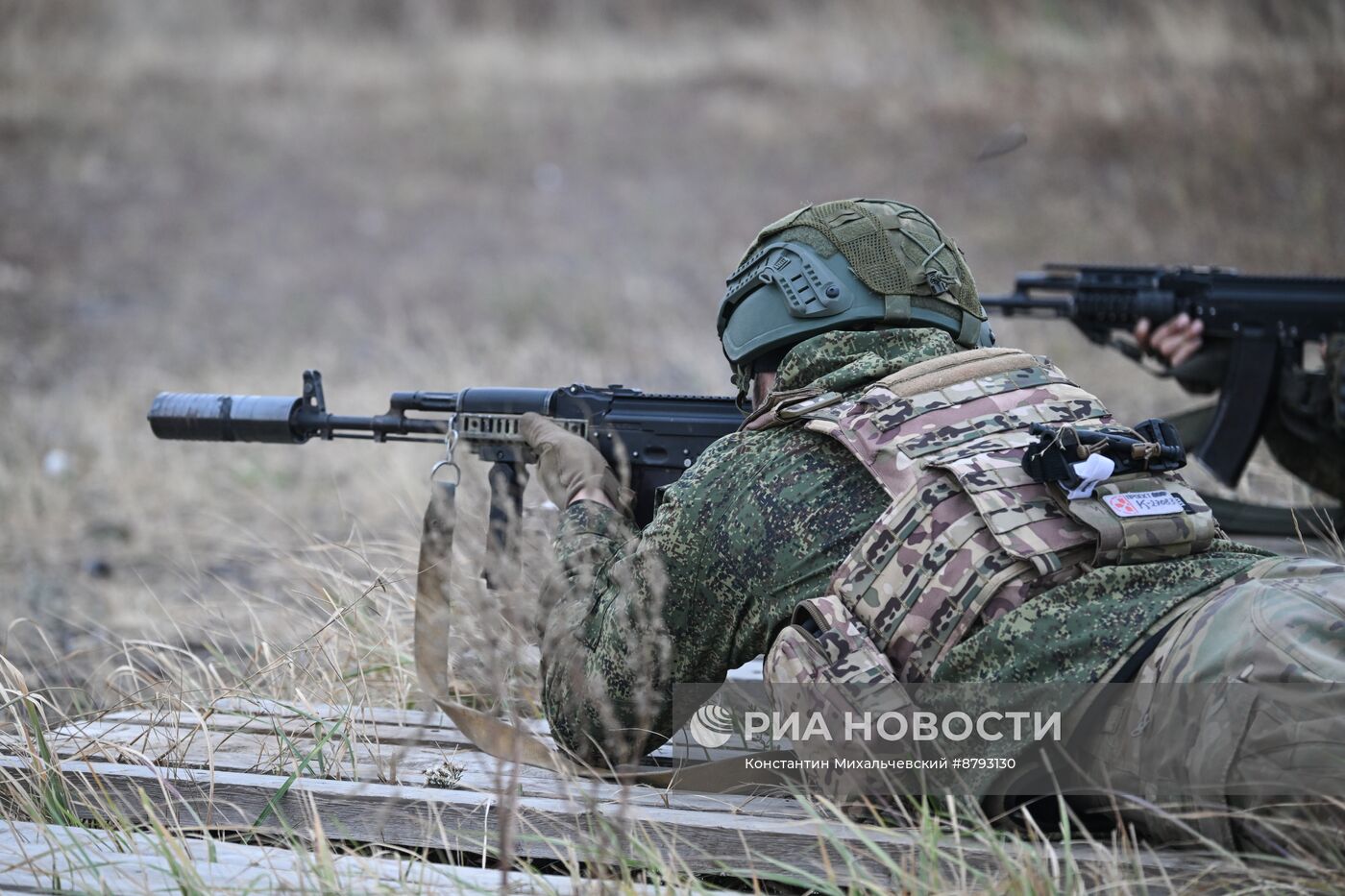 Подготовка новобранцев 1430 гвардейского полка на Запорожском направлении