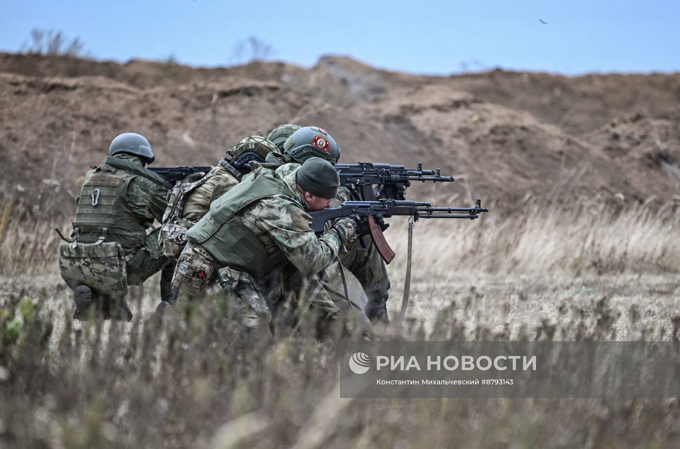 Подготовка новобранцев 1430 гвардейского полка на Запорожском направлении