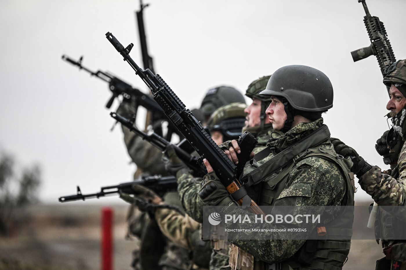 Подготовка новобранцев 1430 гвардейского полка на Запорожском направлении