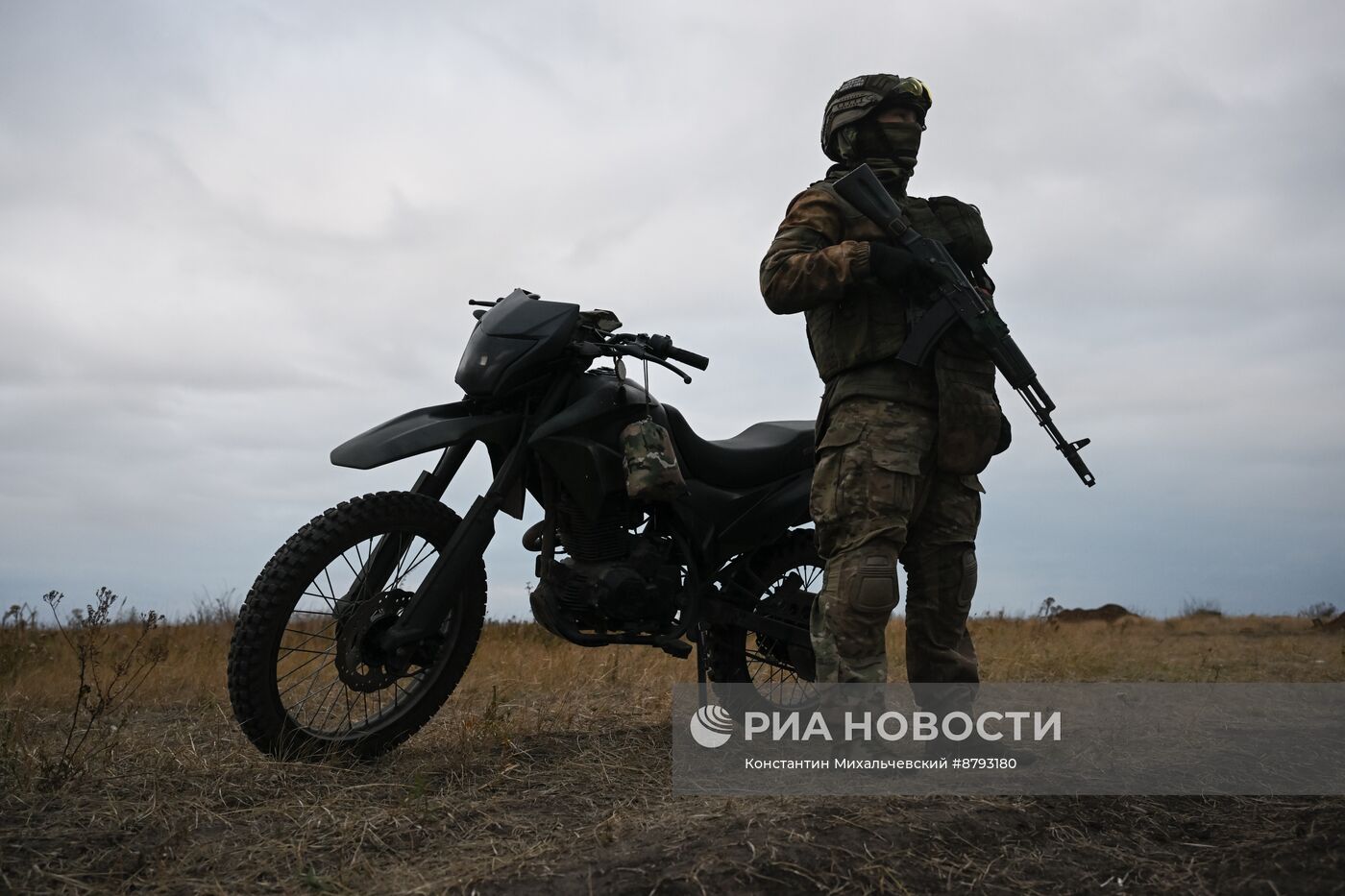 Подготовка новобранцев 1430 гвардейского полка на Запорожском направлении