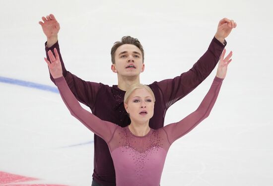 Фигурное катание. Гран-при России. Первый этап. Пары. Произвольная программа
