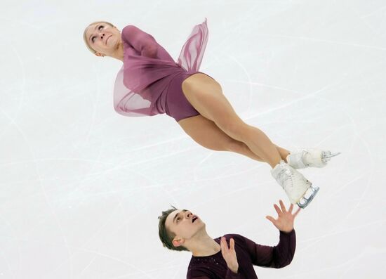 Фигурное катание. Гран-при России. Первый этап. Пары. Произвольная программа