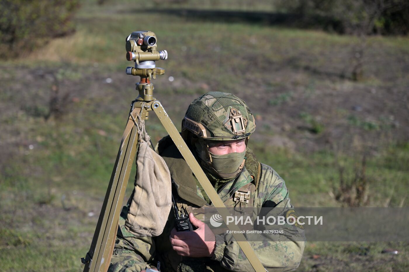 Боевая работа РСЗО "Град-1" 25 общевойсковой армии группировки войск Запад на Краснолиманском участке фронта в ЛНР