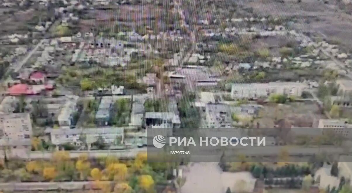 Взятие ВС РФ под контроль города Селидово в ДНР 