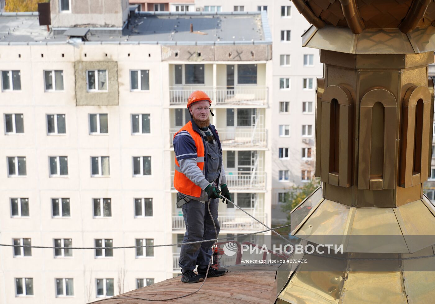 Восстановление разрушенных в ходе боевых действий объектов в Мариуполе