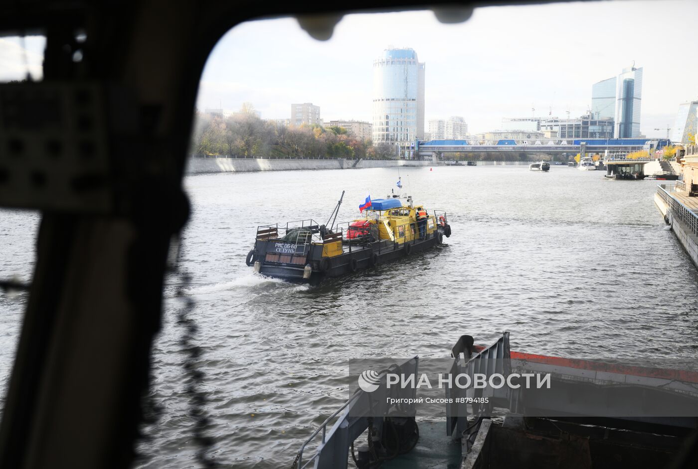 Завершение сезона работы коммунального флота Москвы