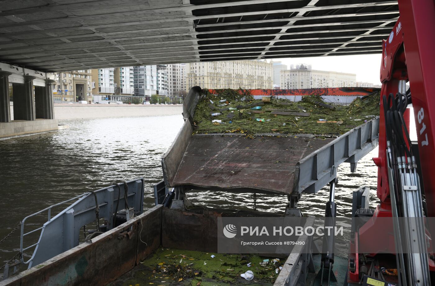 Завершение сезона работы коммунального флота Москвы