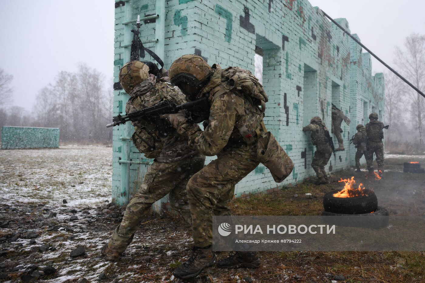 Подготовка разведчиков в Новосибирском высшем военном командном училище