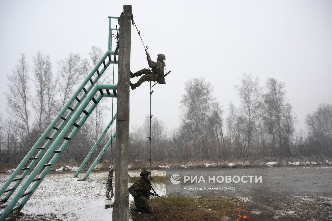 Подготовка разведчиков в Новосибирском высшем военном командном училище