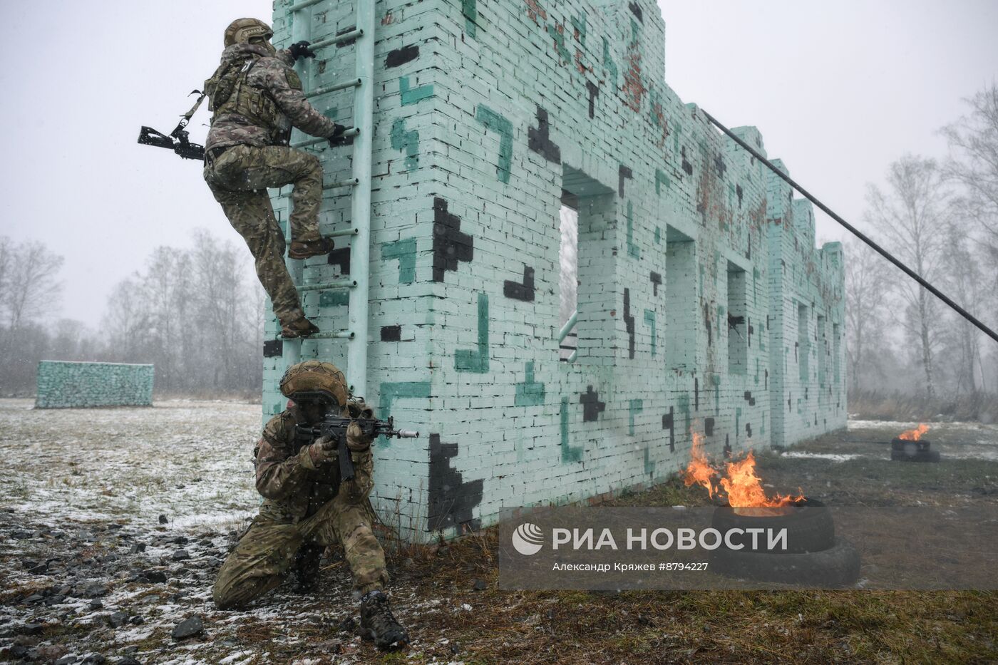 Подготовка разведчиков в Новосибирском высшем военном командном училище