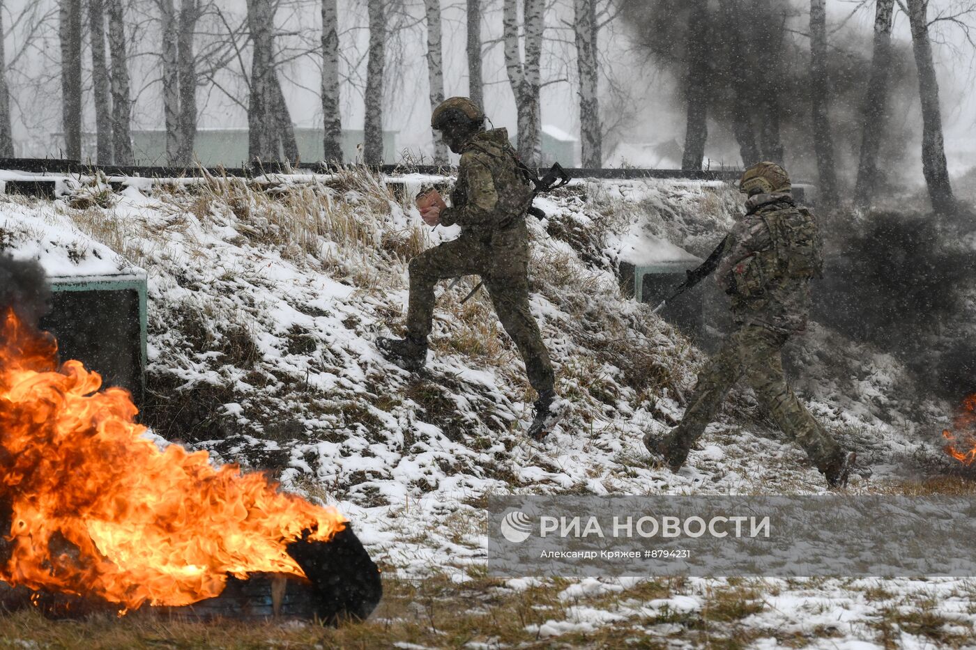 Подготовка разведчиков в Новосибирском высшем военном командном училище