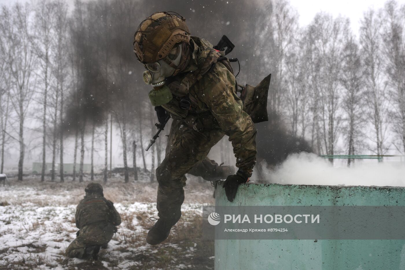 Подготовка разведчиков в Новосибирском высшем военном командном училище