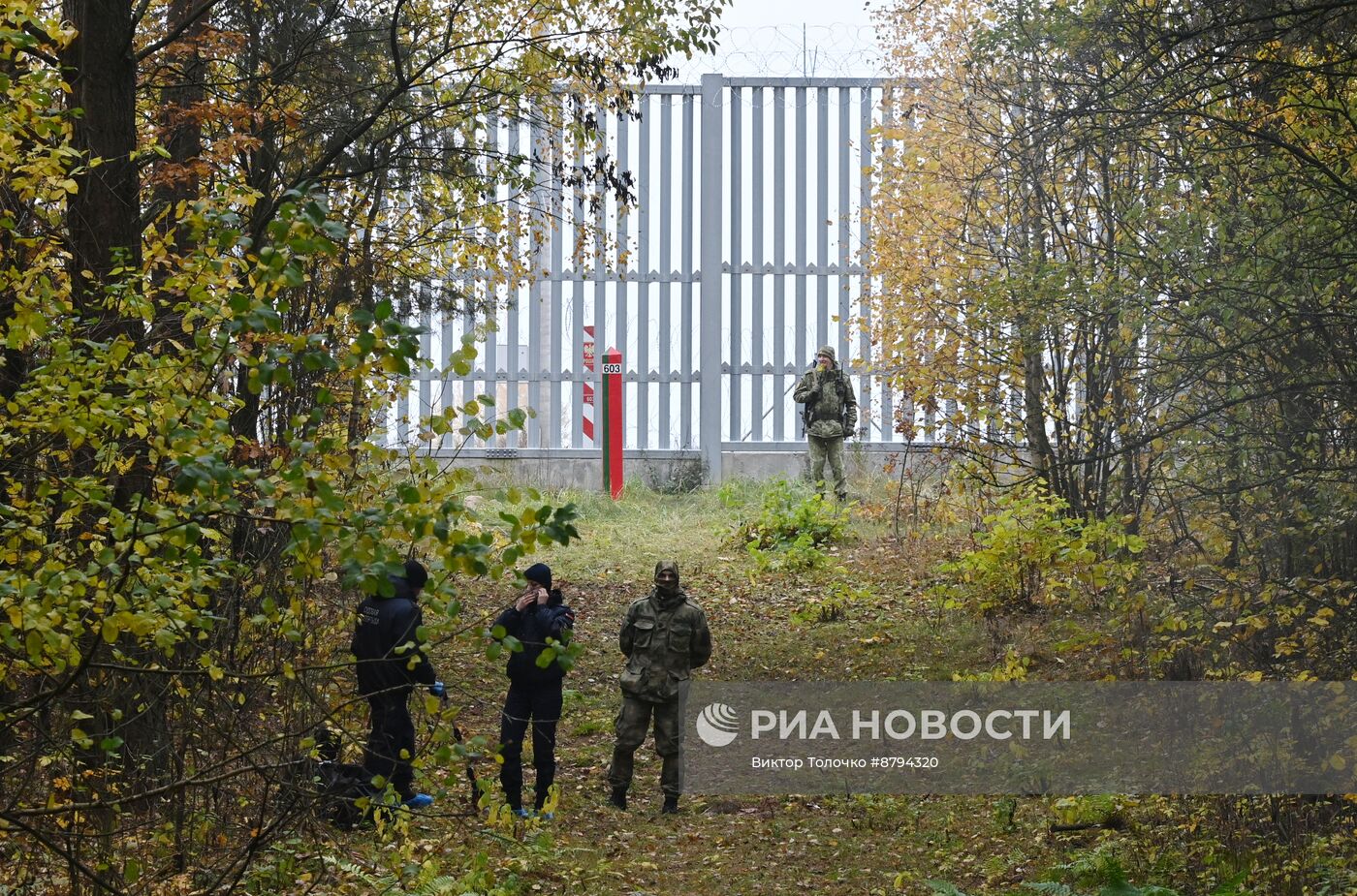 Ситуация на белорусско-польской границе