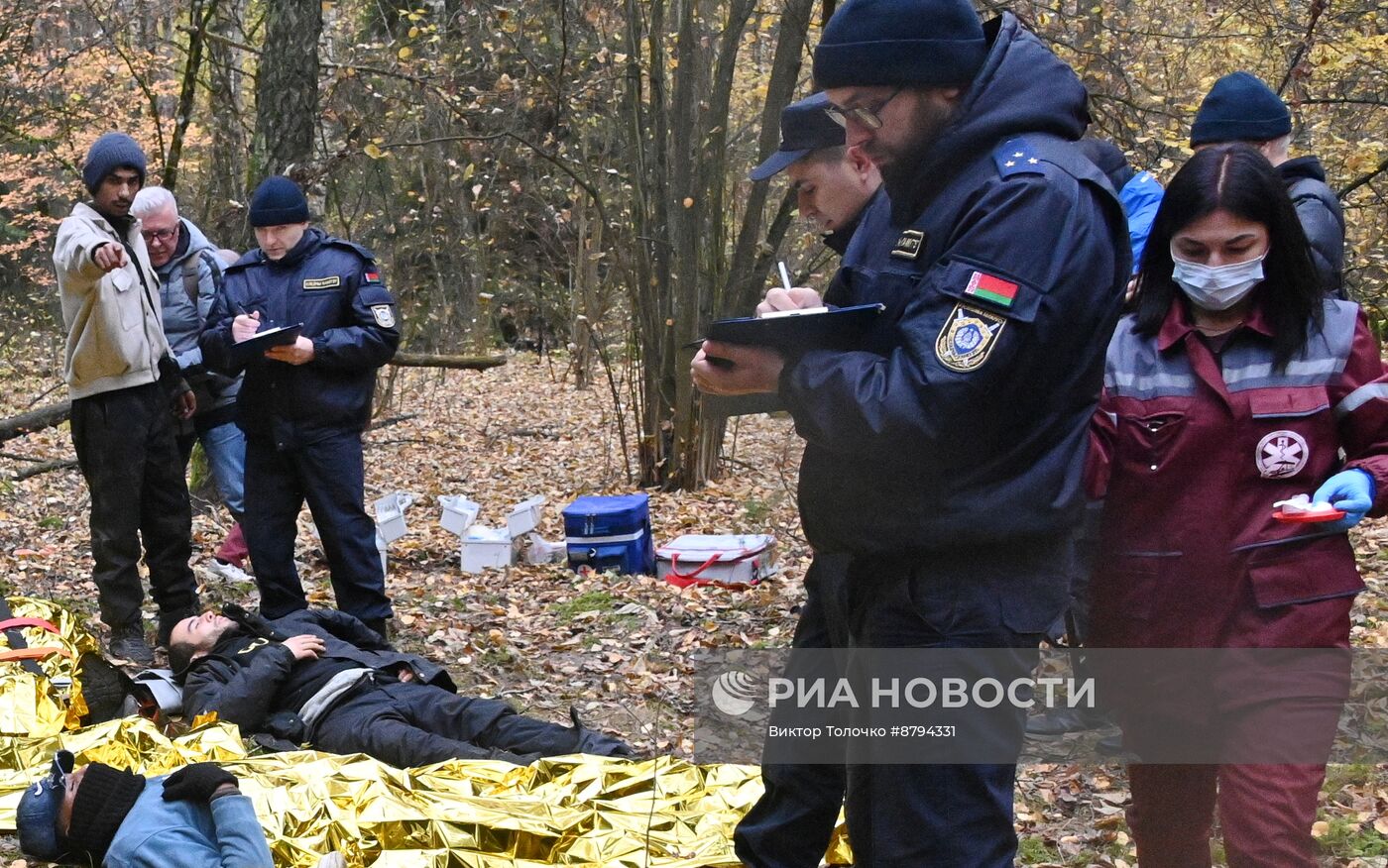 Ситуация на белорусско-польской границе